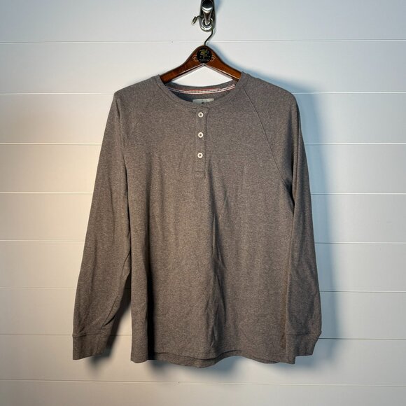 The Normal Brand- Puremeso Henley - 3 Button, Size Large - Picture 1 of 10